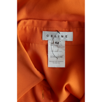 Céline Top Silk in Orange