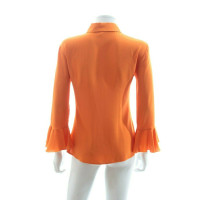 Céline Top Silk in Orange