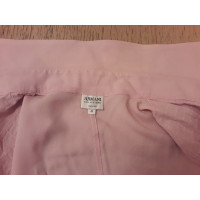 Armani Collezioni Top en Soie en Rose/pink