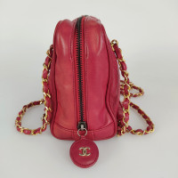 Chanel Camera Bag Leer in Rood
