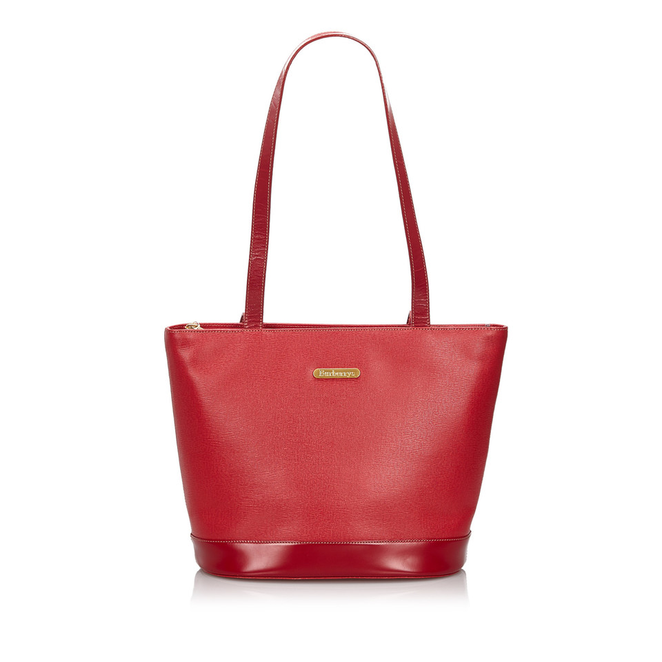 Burberry Tote bag in Pelle in Rosso