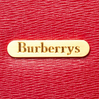 Burberry Sac fourre-tout en Cuir en Rouge