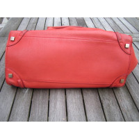 Céline Phantom Luggage Leather in Orange