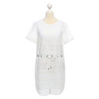 Michael Kors Kleid aus Baumwolle in Weiß