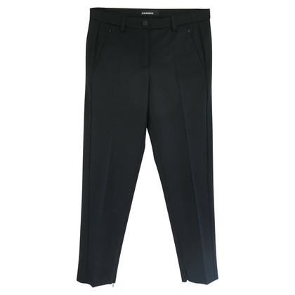 Cambio Trousers Wool in Black