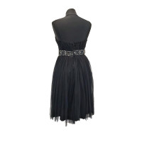 Needle & Thread Kleid aus Baumwolle in Schwarz
