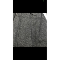 Christian Dior Jacke/Mantel in Grau