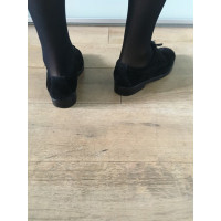 Alaïa Lace-up shoes Suede in Black