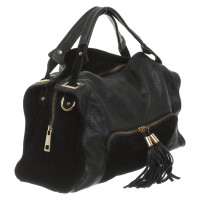 Sandro Handbag Leather in Black