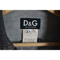 D&G Veste/Manteau en Coton en Noir