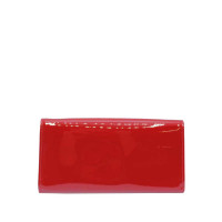 Jimmy Choo Clutch aus Lackleder in Rot