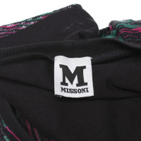 Missoni Robe en noir / multicolore