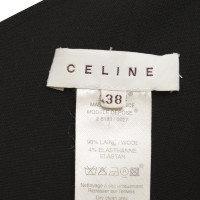 Céline One-shoulder jurk in zwart