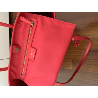 Christian Dior Tote Bag aus Leder in Rot