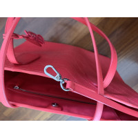 Christian Dior Sac fourre-tout en Cuir en Rouge