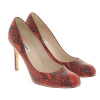 L.K. Bennett pumps en rouge