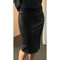 Helmut Lang Skirt Leather in Black