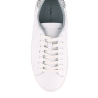 Chiara Ferragni Sneakers aus Leder in Weiß