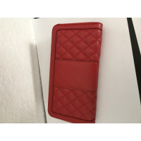 Moschino Love Bag/Purse Leather in Red