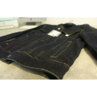 Versace Jacket/Coat Jeans fabric in Blue