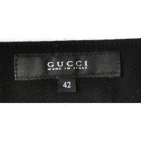 Gucci Paire de Pantalon en Laine en Noir
