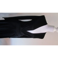 Burberry Kleid aus Viskose in Schwarz