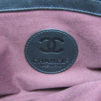 Chanel Sac de voyage en Toile en Noir