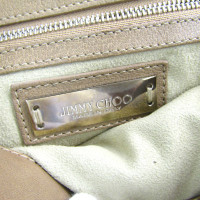 Jimmy Choo Umhängetasche aus Leder in Creme