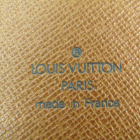 Louis Vuitton Zippy Portemonnaie aus Canvas in Braun