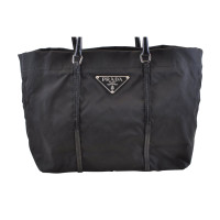 Prada Shoulder bag Canvas in Black