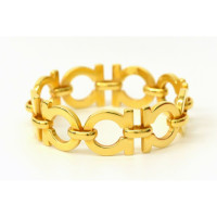 Salvatore Ferragamo Armreif/Armband aus Vergoldet in Gold