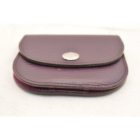 Louis Vuitton Bag/Purse Leather in Violet