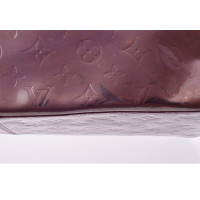 Louis Vuitton Handtasche aus Leinen in Violett