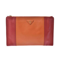 Prada Handbag Leather in Orange