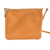 Fendi Shoulder bag Canvas in Orange