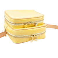 Louis Vuitton Umhängetasche aus Lackleder in Gelb