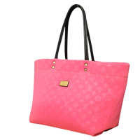 Louis Vuitton Tote Bag aus Canvas in Rosa / Pink