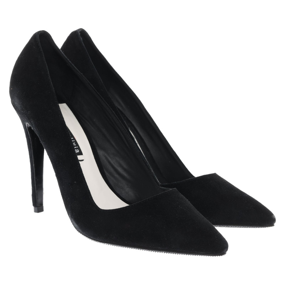 Alice + Olivia Pumps/Peeptoes en Cuir en Noir