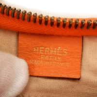 Hermès Schoudertas Leer in Oranje