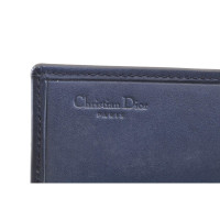 Christian Dior Borsette/Portafoglio in Tela in Blu