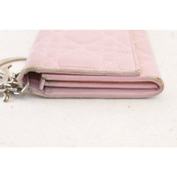 Christian Dior Täschchen/Portemonnaie aus Canvas in Rosa / Pink