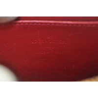 Louis Vuitton Borsette/Portafoglio in Pelle verniciata in Rosso