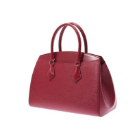 Louis Vuitton Handtasche aus Leder in Fuchsia