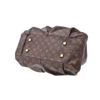 Louis Vuitton Handbag Canvas in Brown