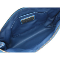 Salvatore Ferragamo Shoulder bag Leather in Blue