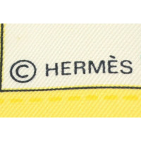 Hermès Carré 90x90 Silk in White
