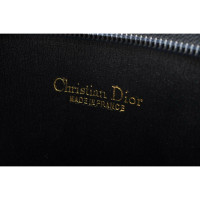 Christian Dior Handtasche aus Canvas in Blau