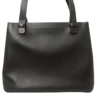 Chanel Tote bag Leer in Zwart