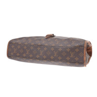 Louis Vuitton Handtasche aus Canvas in Braun