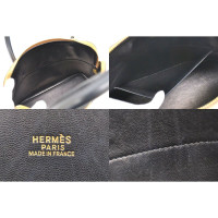 Hermès Bolide Bag aus Leder in Schwarz